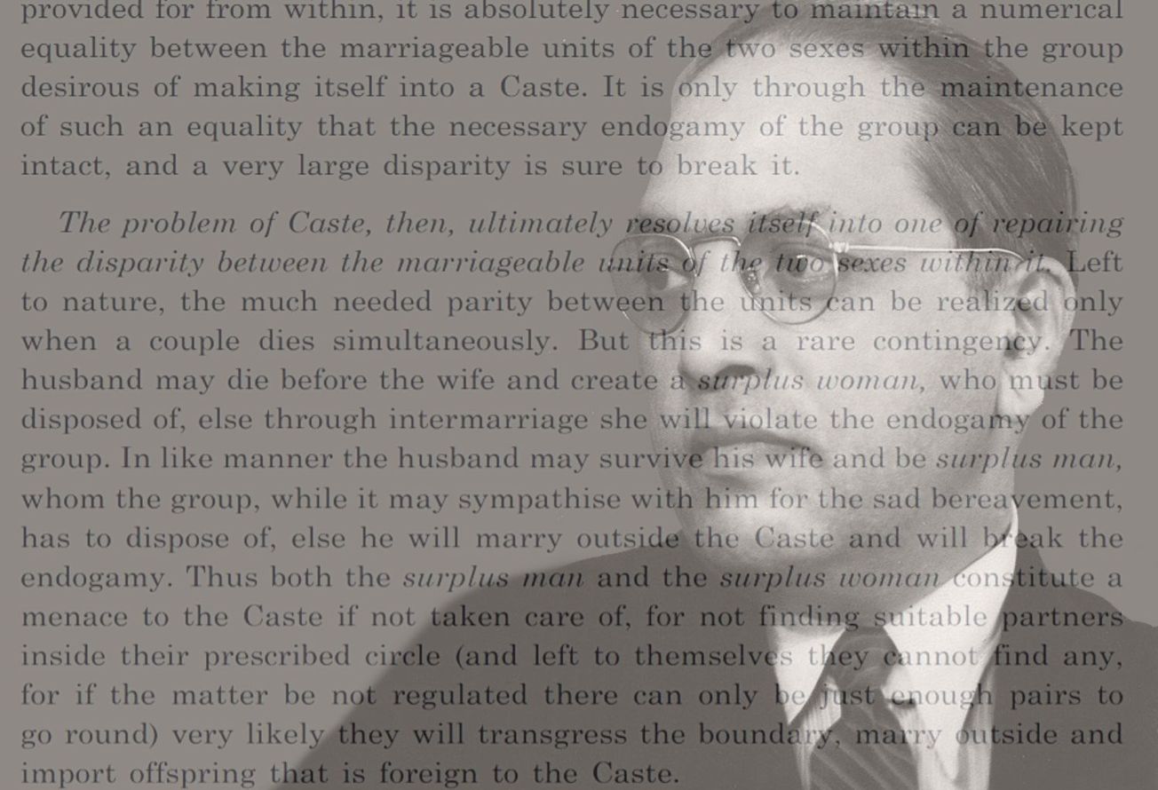 Re-Reading Ambedkar’s Insistence on Inter-Caste Marriages