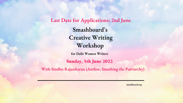 Creative Writing Workshop for Dalit Women Writers